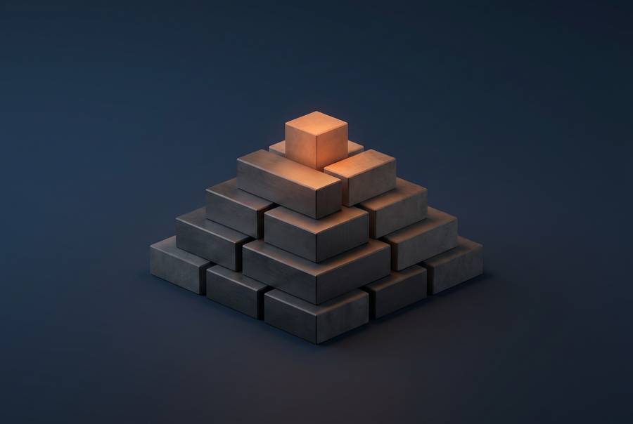 Abstract building blocks representing building a whole function