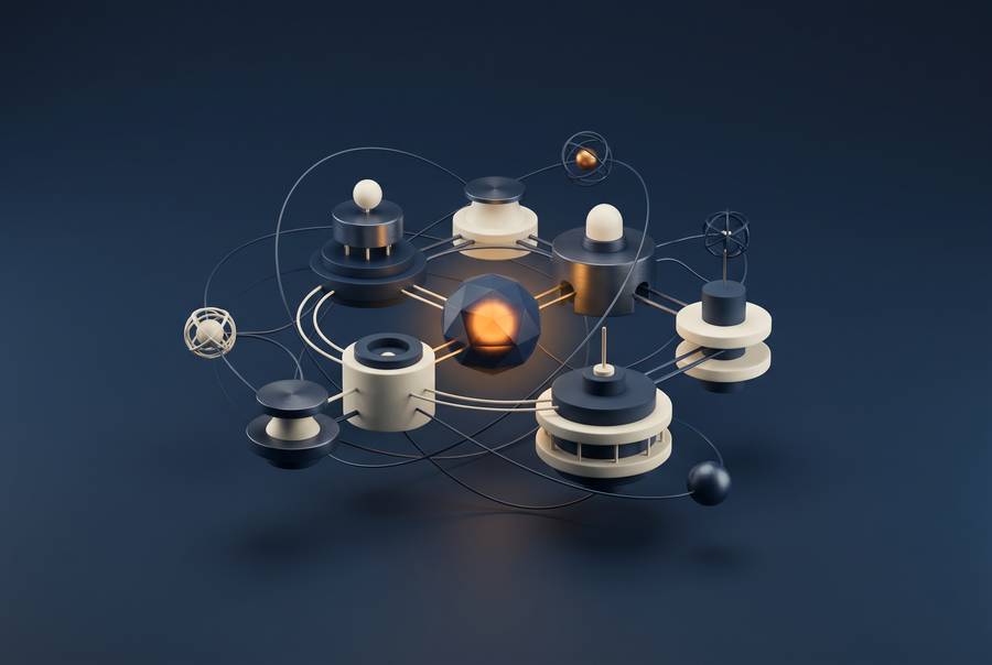 Abstract dimensional connected hubs representing global capability centres