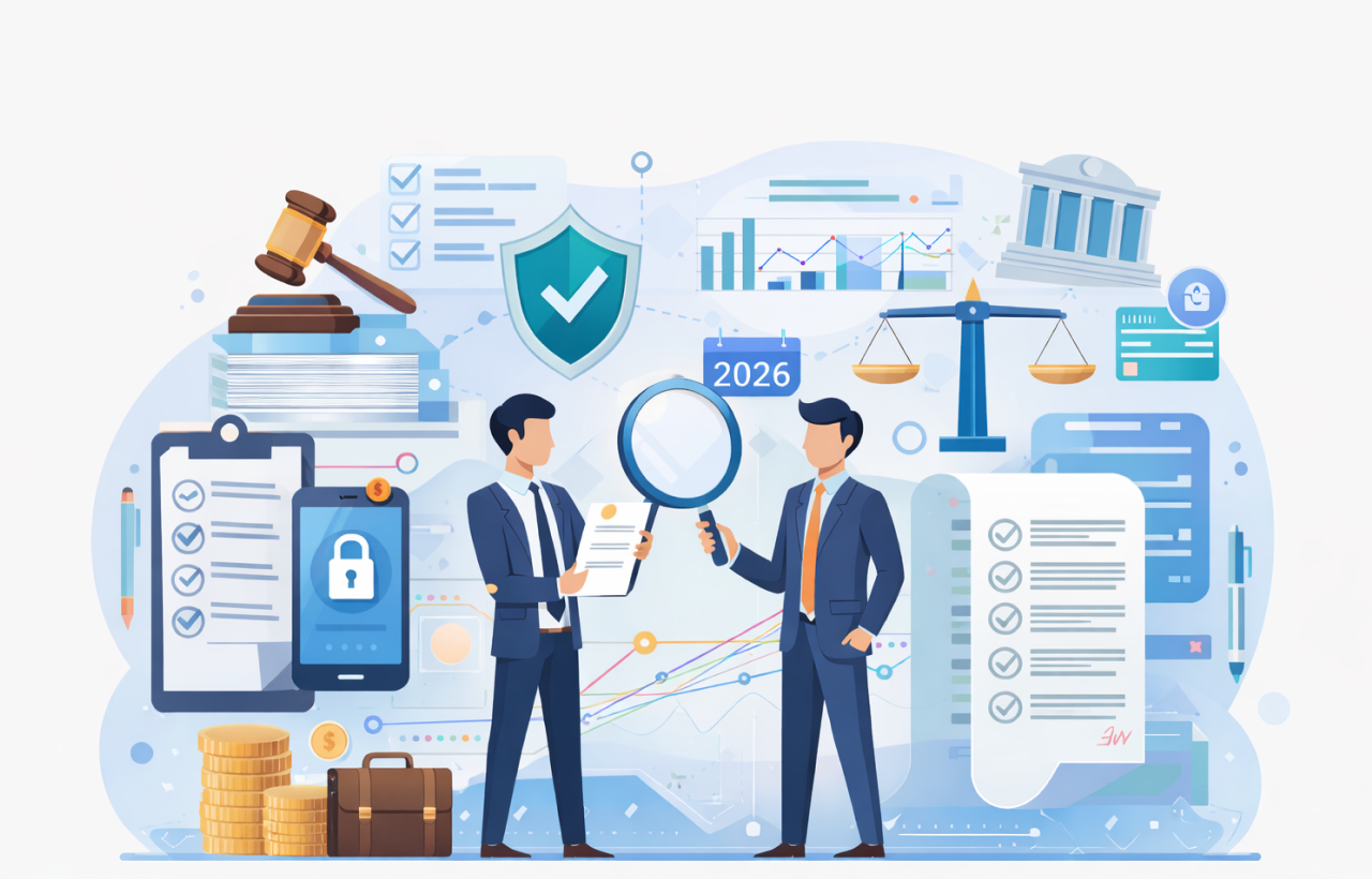 Financial advisor reviewing regulation and compliance changes for 2026