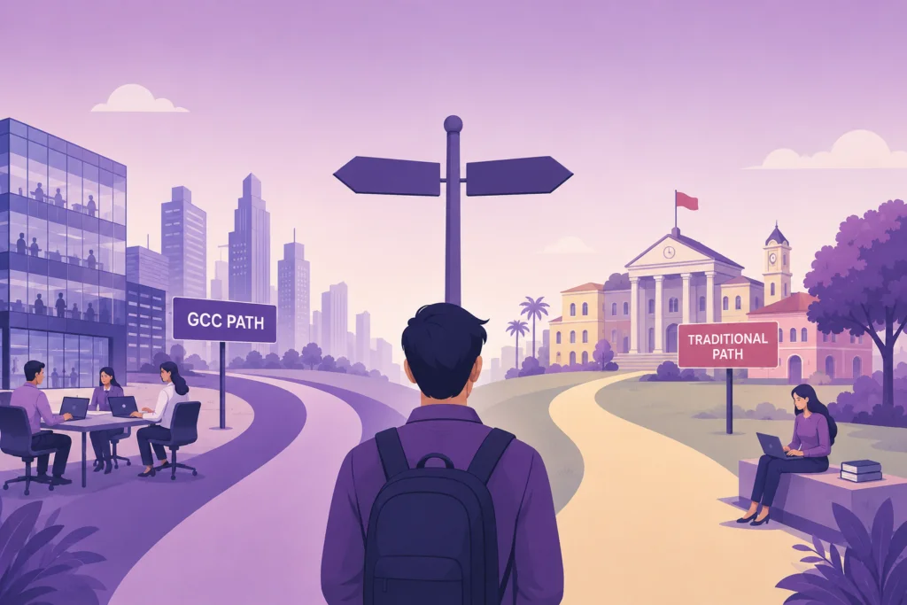 Gcc vs traditional career bfsi specialists