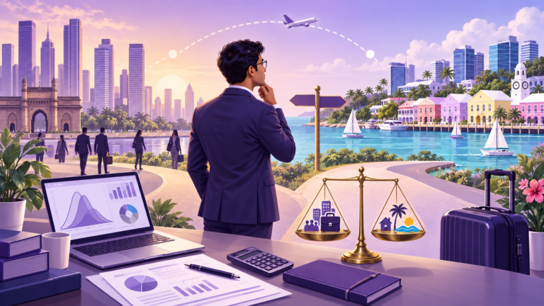 Indian actuarial specialist considering career opportunities and relocation from India to Bermuda.