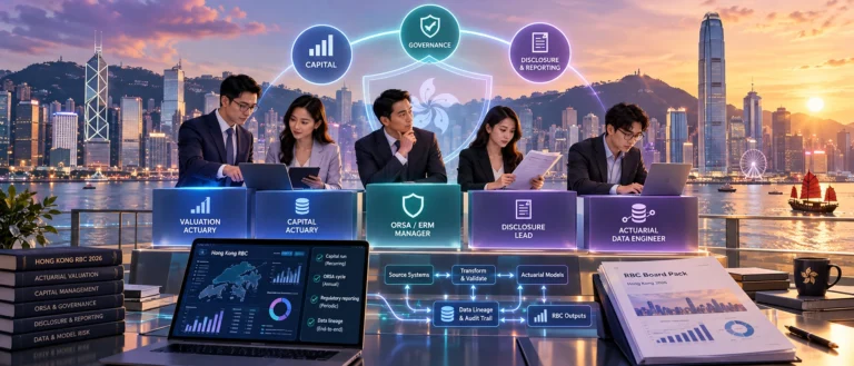 Hong Kong RBC 2026: Essential Actuarial, Capital, Risk and Data Teams for Insurers